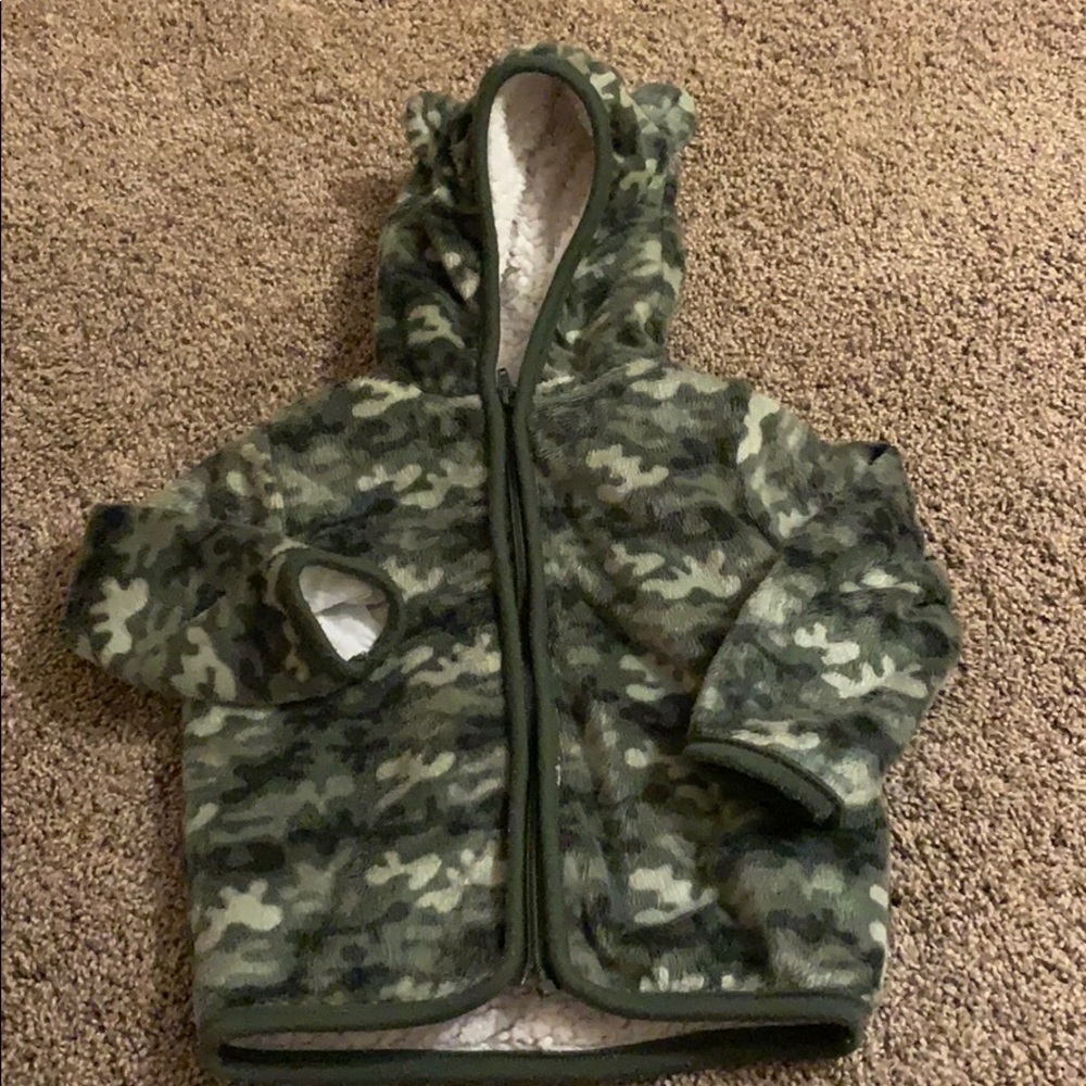 24 month hooded jacket with ears